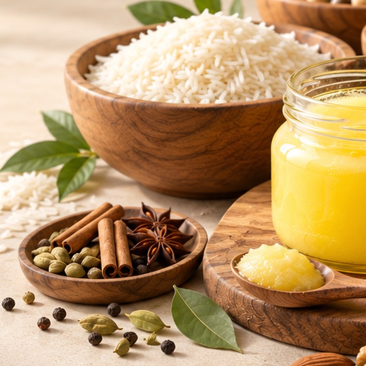 Organic basmati rice